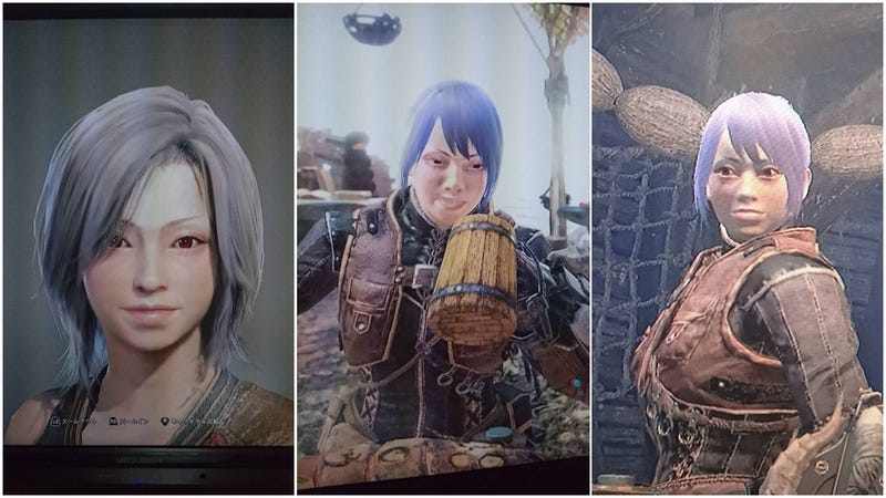When Your Monster Hunter World Character Looks Different In Game