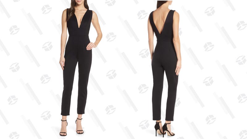 fleabag backless jumpsuit