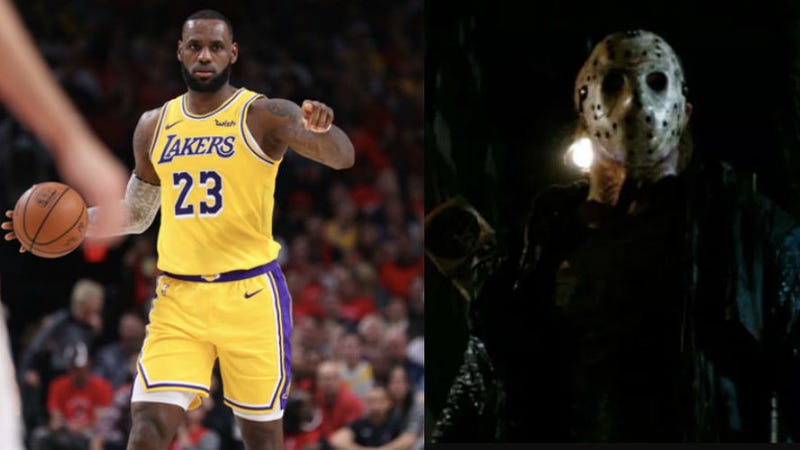 lebron james friday the 13th movie