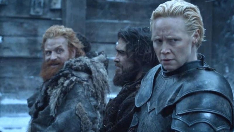 Gwendoline Christie On A Potential Brienne And Tormund Romance Yeah Maybe He Has A Chance