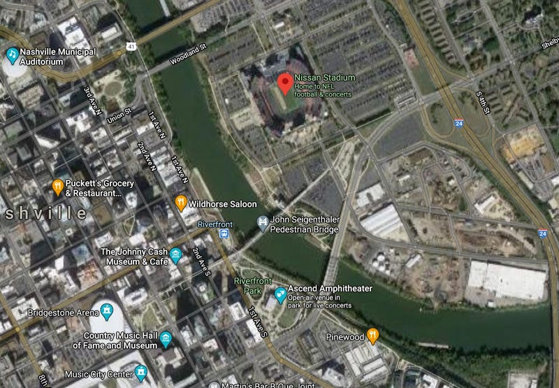 Indycar S Nashville Street Course Crosses A Huge Bridge And Looks Like It Might Be A Lot Of Fun