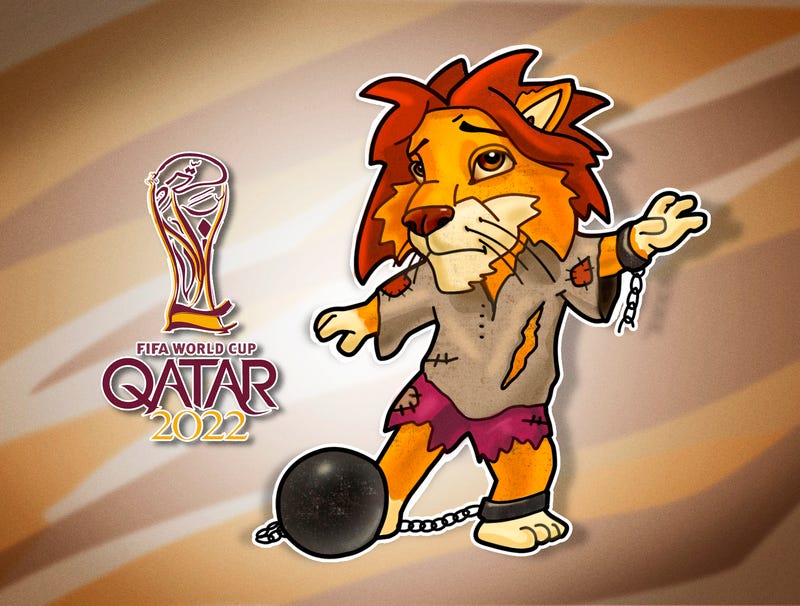 Qatar Unveils Indentured Mascot For 2022 World Cup