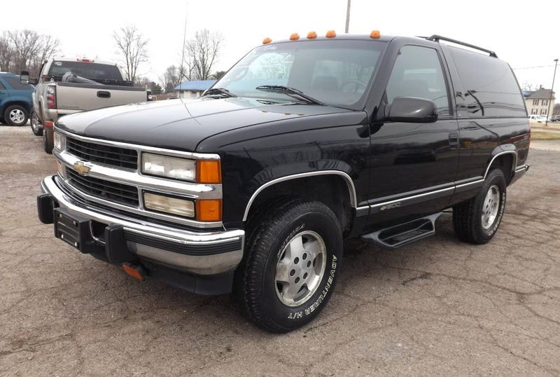 At 4 800 Could This 1995 Chevy Tahoe Turbo Diesel 4x4 Make You A Trucking Nut
