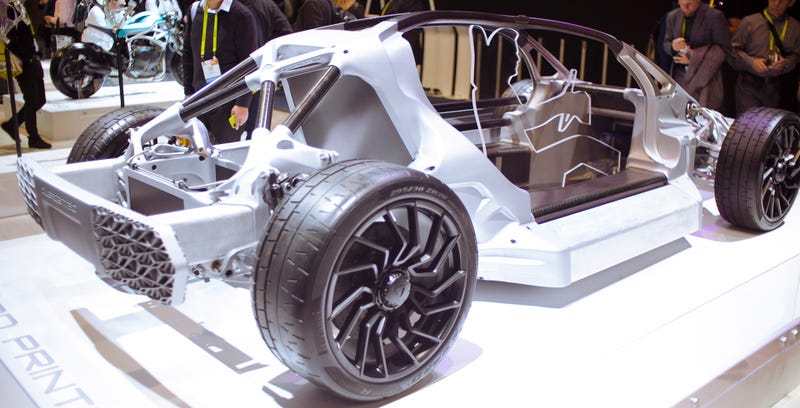 The Divergent 3d Printed Car Is The Only Thing At Ces That