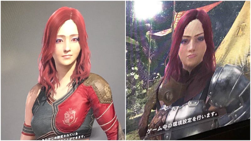 When Your Monster Hunter World Character Looks Different In Game When Your Monster Hunter World Character Looks Different In Game