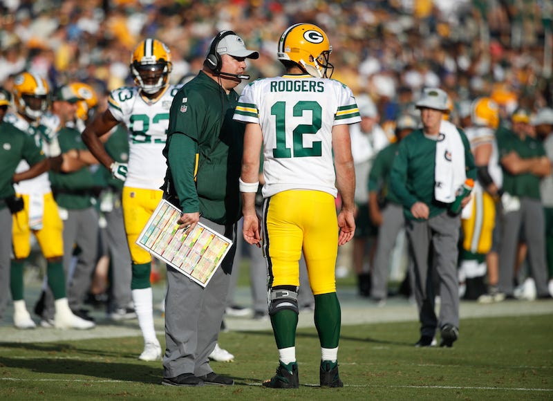 Sounds Like ron Rodgers And Mike Mccarthy Are Pretty Well Sick Of Each Other