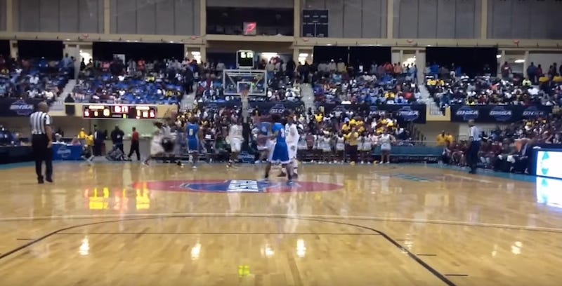 Georgia High School Association On Wrong Sized Basketball Court