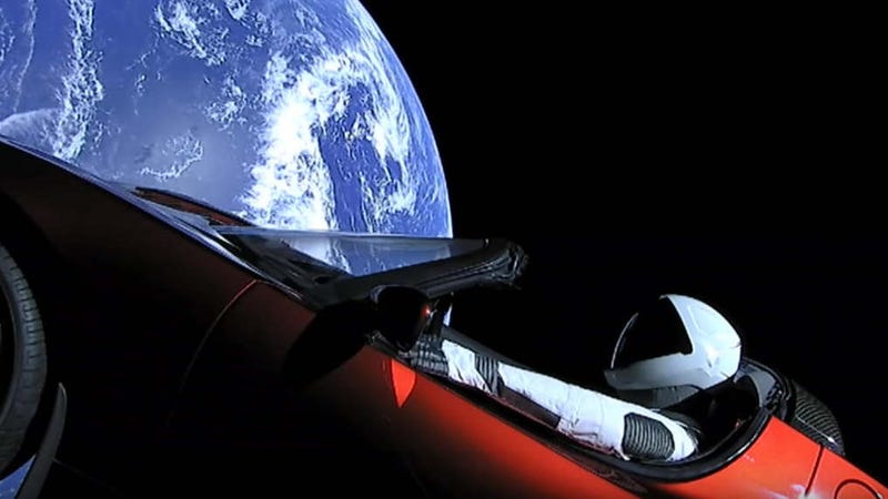 Starman And Tesla Roadster Have Shot Past Mars Spacex Says