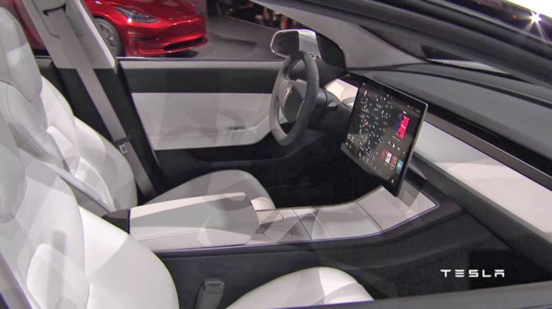 the tesla model 3 will only have a center screen get over it the tesla model 3 will only have a
