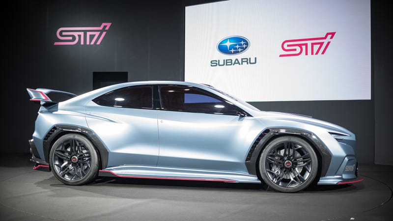 The Subaru Viziv Performance Sti Concept Probably Isn T The Future But It S Awesome Anyway The Subaru Viziv Performance Sti Concept Probably Isn T The Future But It S Awesome Anyway