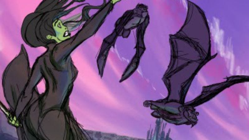 Disney Animator S Wicked Storyboard Sequence Takes Fantasy Casting
