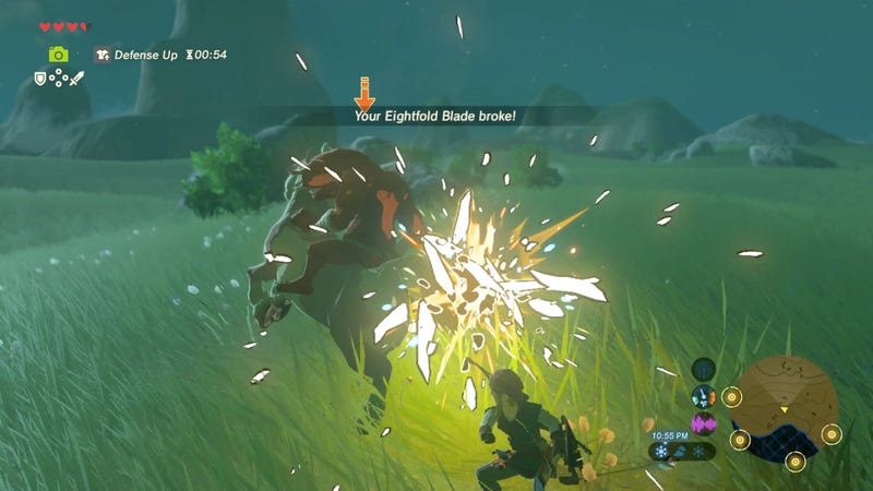 Nothing Lasts Forever Especially My Thunder Sword Impermanence In Breath Of The Wild
