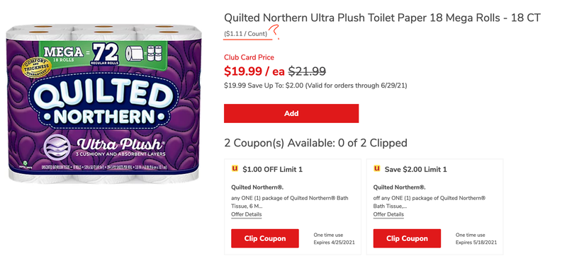 How to Actually Save Money Comparing Toilet Paper Prices