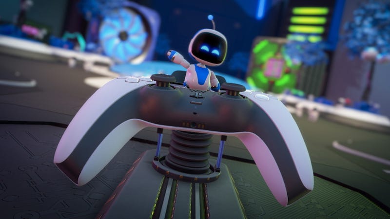 PS5上Astro的Playroom对PlayStation的历史做了一些简洁的引用