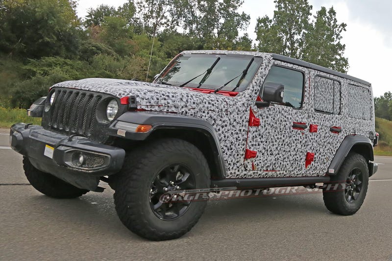 Our Best Look At The 2018 Jeep Wrangler Yet Shows A Wonderfully