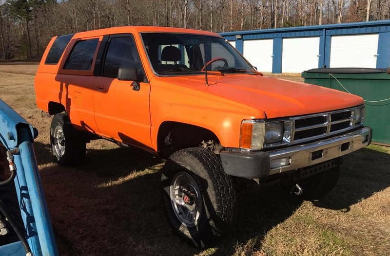 for 2 700 orange you glad you could buy this 1989 toyota 4runner buy this 1989 toyota 4runner