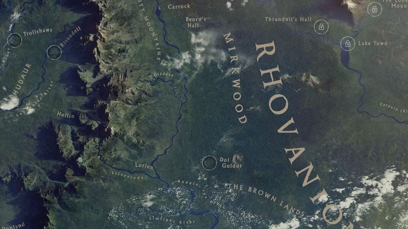 Explore Middle Earth On Google Maps