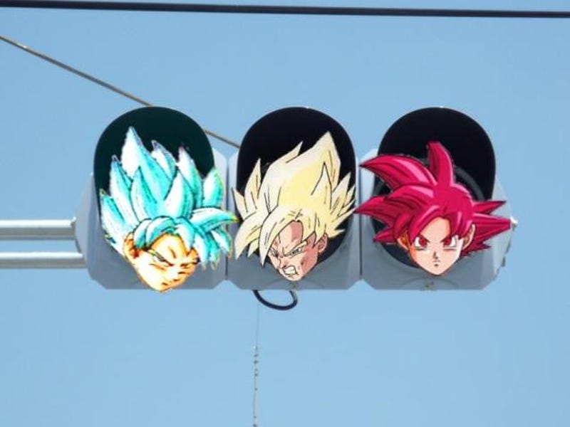It S Official Goku Has Blue Hair In Dragon Ball Z