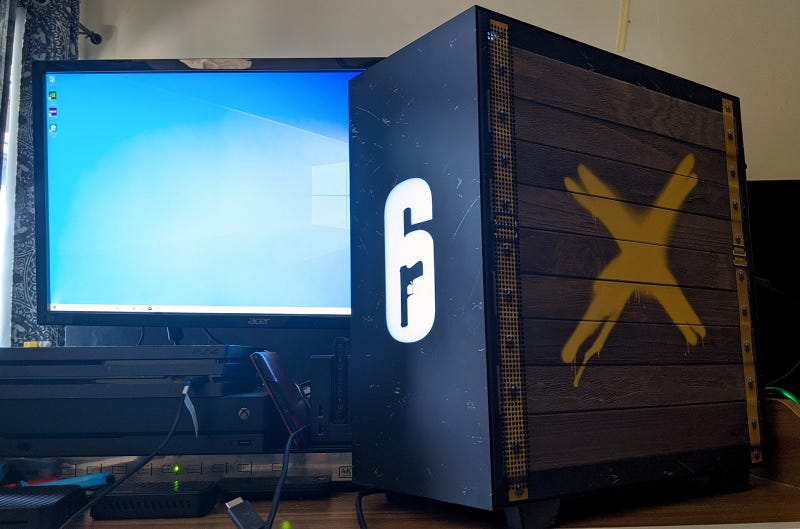 The Perfect Gaming Pc Case For Rainbow Six Siege Fans