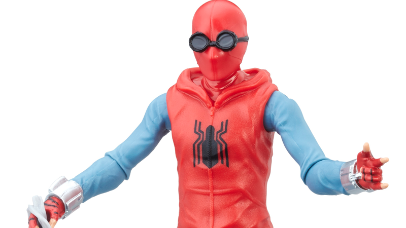 spider man homecoming homemade suit figure