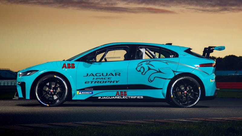 Jaguar S I Pace Etrophy Race Car Does Some Amazing Things With Electricity