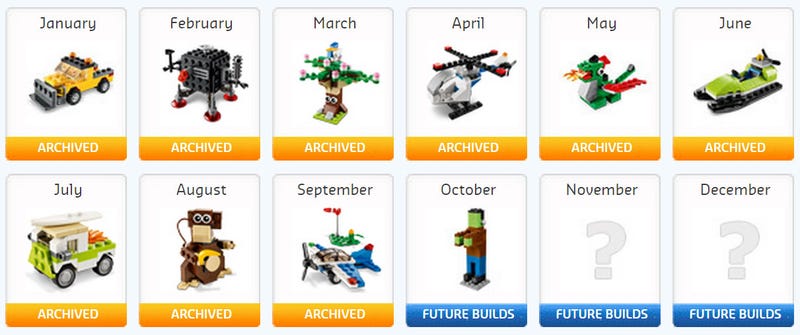 lego mini build december 2018