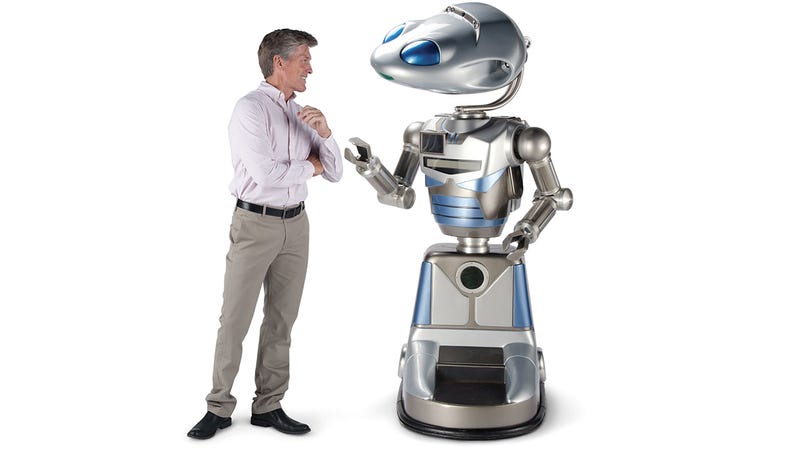 Your 80s Robot Butler Dreams Just Came True