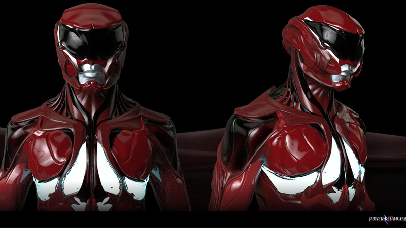 This Power Rangers Movie Concept Art Shows Creepier Ranger Suits And Much Better Looking Zords