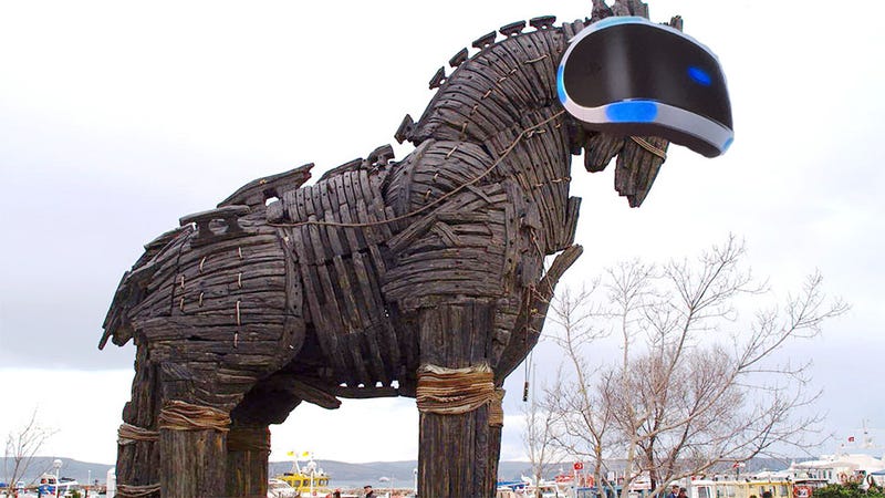 how big was the trojan horse