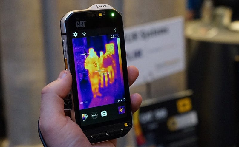 Cat S60 Hands On The Phone That Lets You See Like Predator Is Awesome