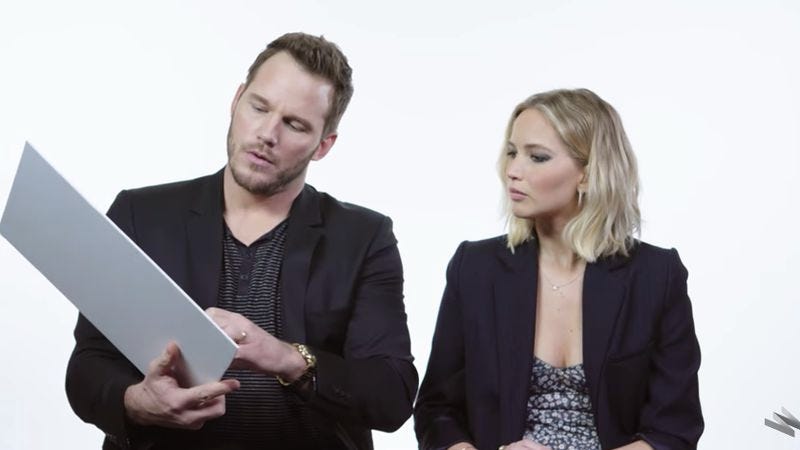 Chris Pratt And Jennifer Lawrence Are Out Here Doing More Adorable Shit For You
