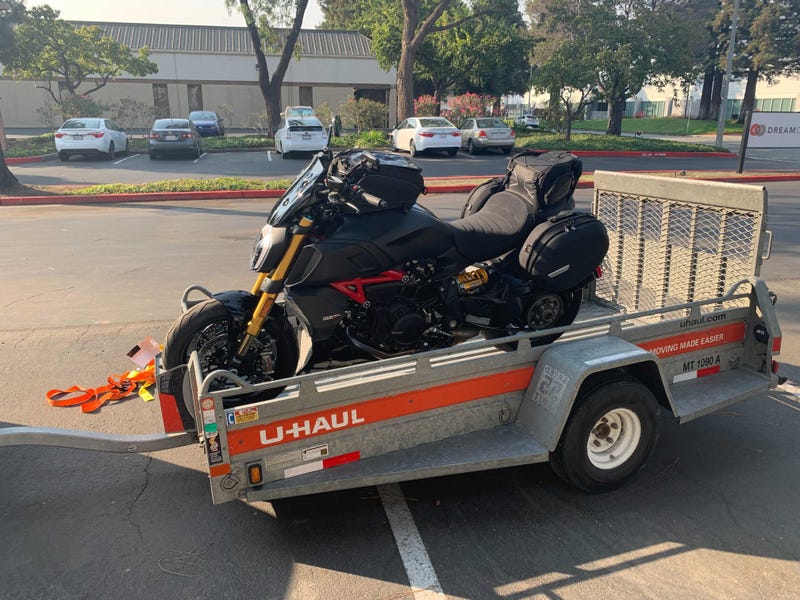 U Haul Motorcycle Trailer For Two Bikes Reviewmotors.co