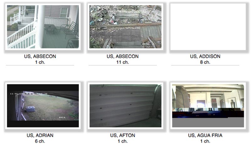 A Creepy Website Is Streaming From 73 000 Private Security Cameras