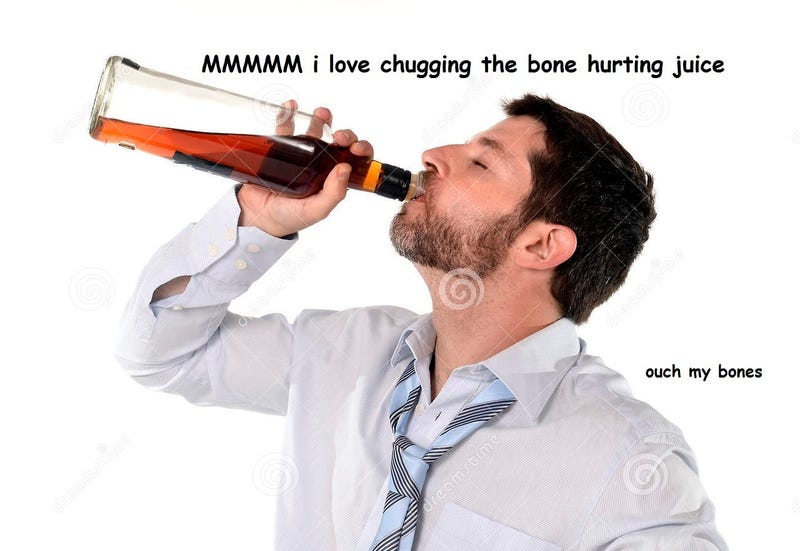 Take A Big Sip Of The New Bone Hurting Juice Meme