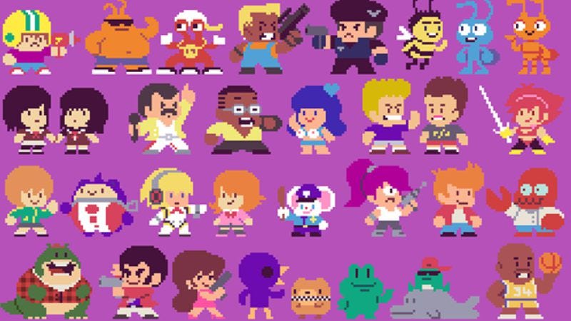 300 Famous Characters Done In 8 Bit Style By Pixel Art God Paul