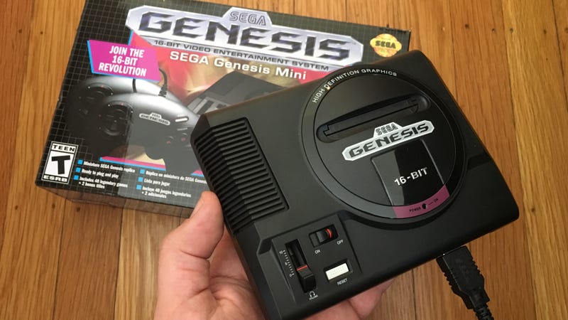 sega genesis mini play cartridges