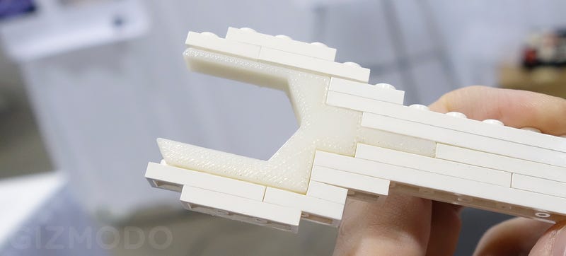 Replacing Parts Of 3d Printed Models With Lego Speeds Up Prototyping