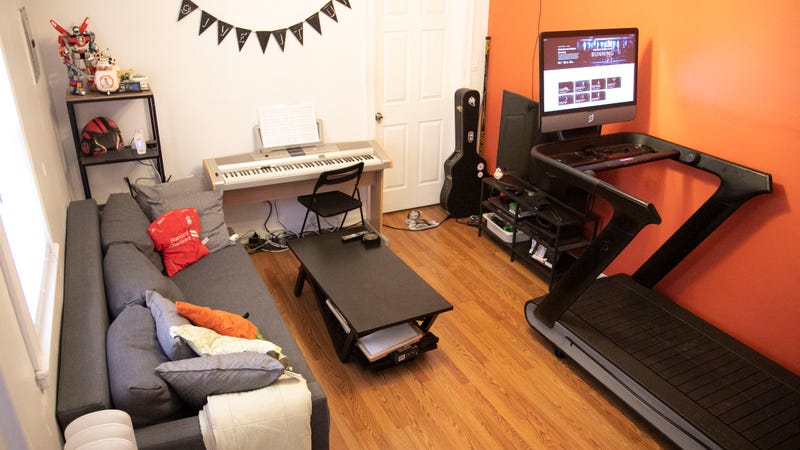 peloton tread setup