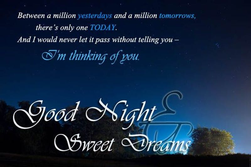 Lovable And Sweet Good Night Quotes For Someone Special