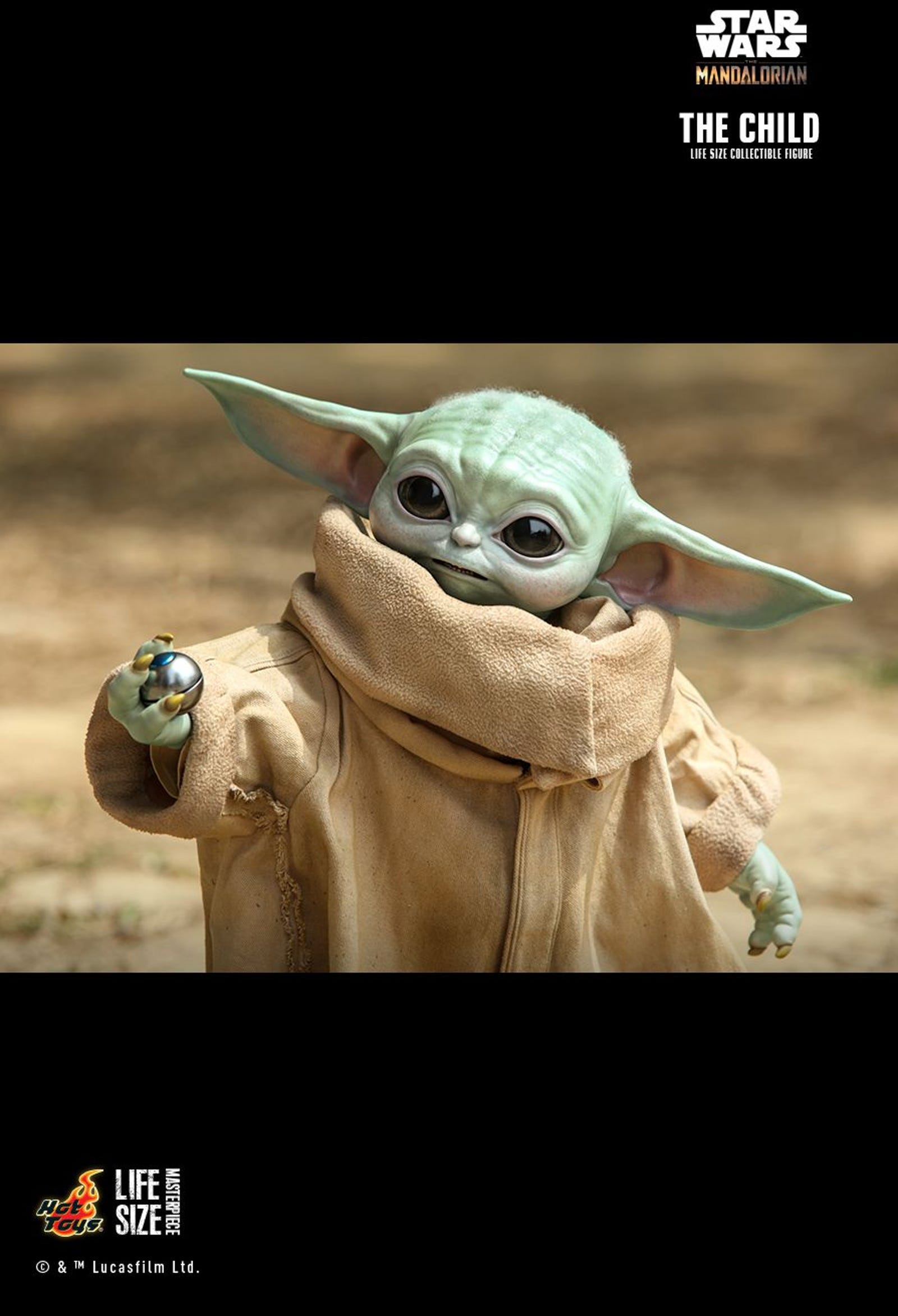 Hot Toys' Life-Sized Baby Yoda Is Here, and He Is Glorious | Gizmodo UK