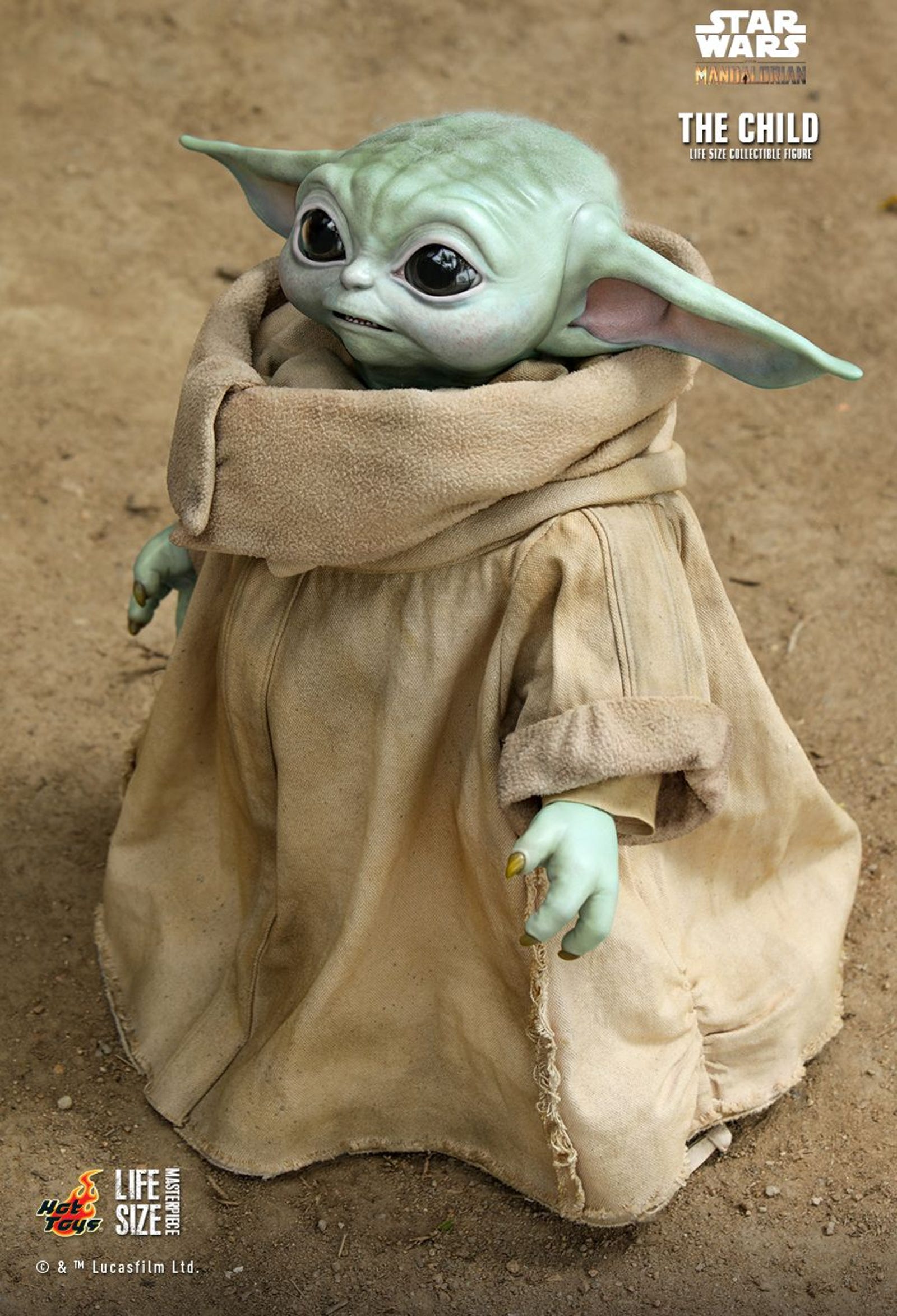 Hot Toys' Life-Sized Baby Yoda Is Here and Absolutely Adorable