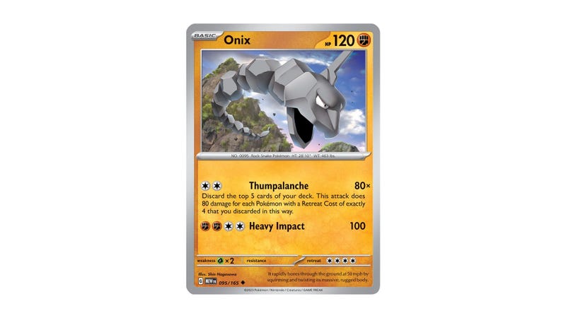 Onix 095/165 Uncommon, SV: 151 Collection