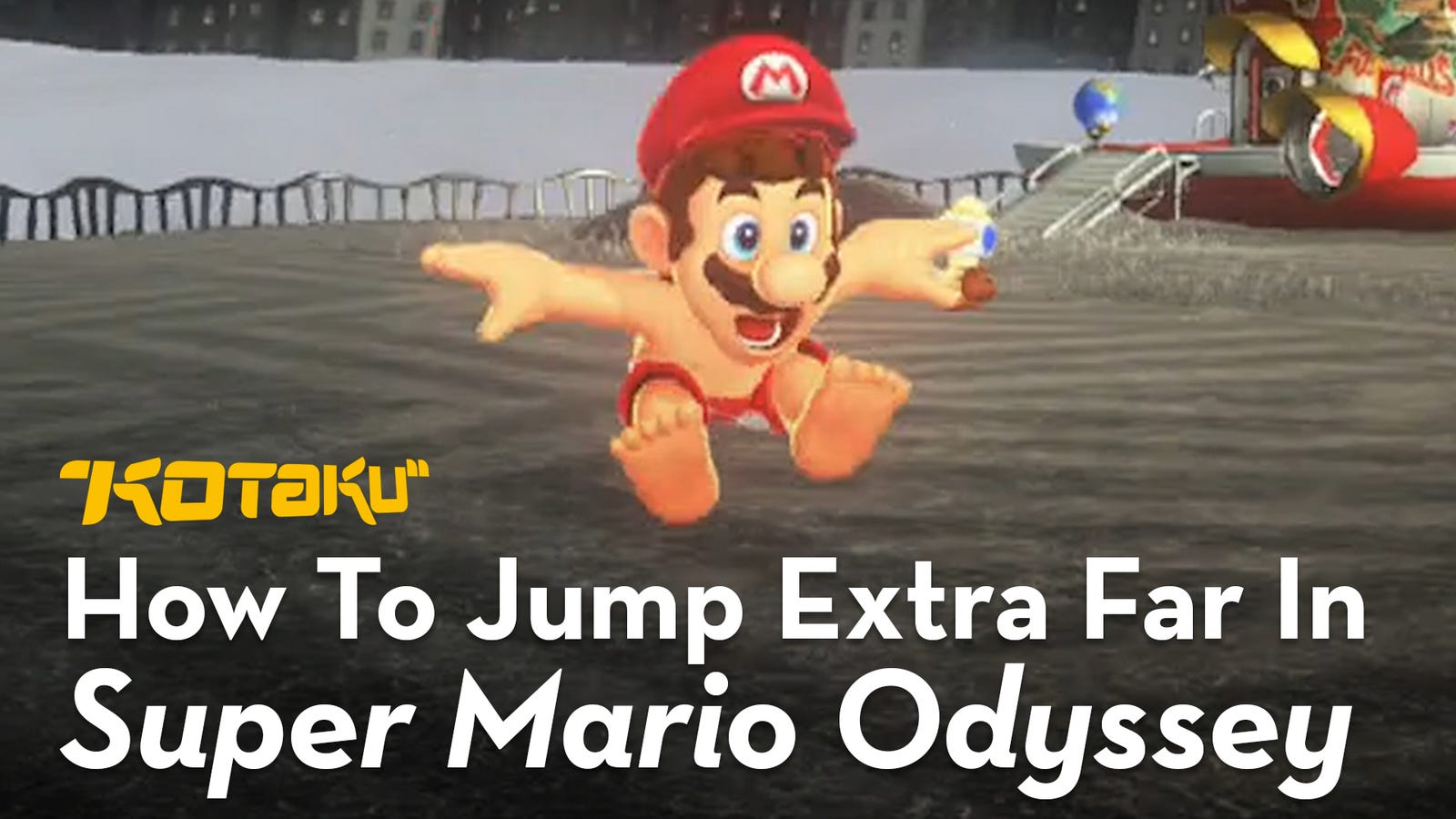 how to cappy jump in super mario odyssey 64