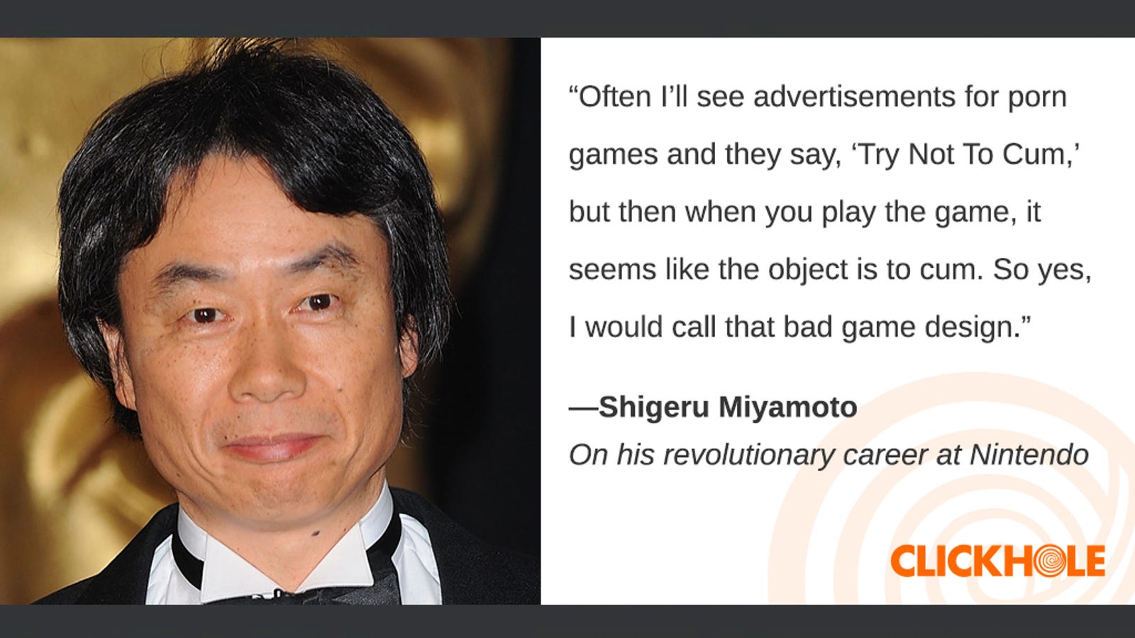 Real quote from Shigeru Miyamoto - quote post - Imgur