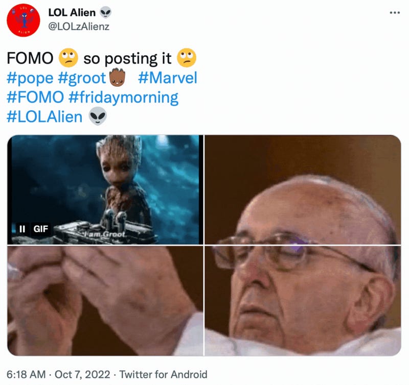 Twitter's Feature Brings Back Pope Francis Holding Things Meme
