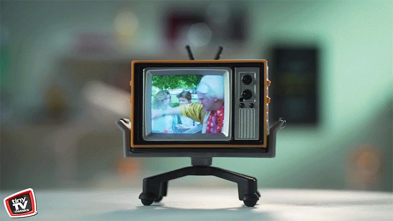 Obsessed: Tiny TVs That Play Clips From Popular Shows