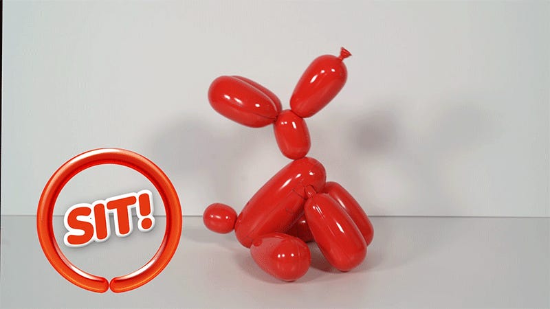 robot balloon dog