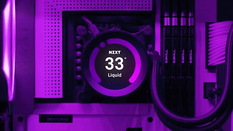 New Liquid CPU Cooler Plays Animated GIFs, Because Why Not