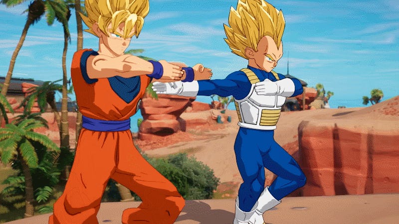 Goku And Vegeta Dacning In Fortnite: The Internet Reacts