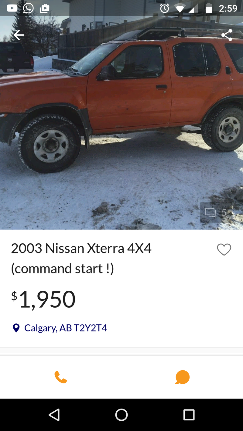 A Nissan Xterra Is The Most Underrated 4x4 Right Now Http Www Kijiji Ca V Cars Trucks Calgary 2003 Nissan Xterra 4x4 Command Start 1246204940 Utm Source Com Google Android S Docs Medium